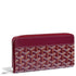 Goyard Matignon GM Wallet Burgundy
