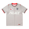 England Nike x Palace Pre Match Top - Pewter Grey