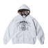Supreme x MM6 Maison Margiela Zip Up Hoodie 'Light Grey'