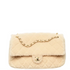 Chanel 26 Maxi Flap Bag in Beige Shearling with Gold Hardware