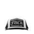 Chrome Hearts Fuck Hollywood White Black Trucker Cap