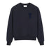 AMI Paris De Coeur Sweatshirt Navy Blue