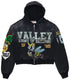 Valley Dreams - Vale Forever Army Zip Up 'Black'