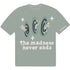 Broken Planet Market The Madness Never Ends Grey T Shirt
