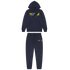 Trapstar Chenille Decoded Hoodie Tracksuit - Navy / Yellow