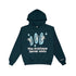Broken Planet Market The Madness Never Ends Saphire Hoodie