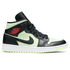 Air Jordan 1 WMNS Mid SE 'Black Barely Volt'