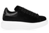 Alexander McQueen Oversized Black Velvet Womans Trainers