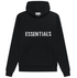 Fear of God Essentials Knit Pullover Hoodie Black