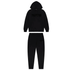 Trapstar Chenille Decoded Hooded Tracksuit - Blackout Edition