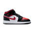 Nike Air Jordan 1 Mid  'Black Fire Red'