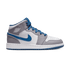Air Jordan 1 Mid GS 'Cement True Blue'